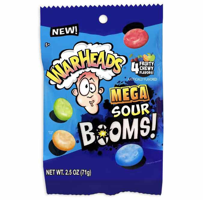 Warheads Sour Boom Fruit Chews
