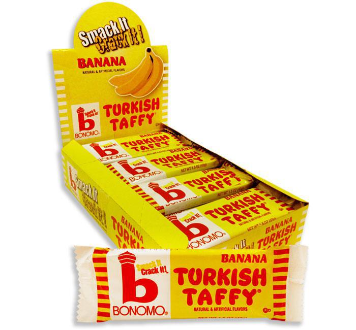 Bonomo Turkish Taffy - Banana