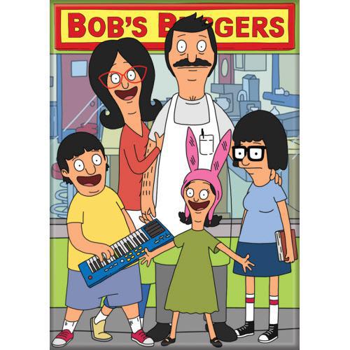 Bob's Burger Family Green Magnet