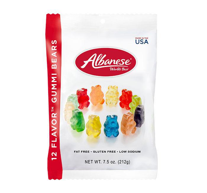 Albanese Gummi Bears 7.5oz Peg Bag