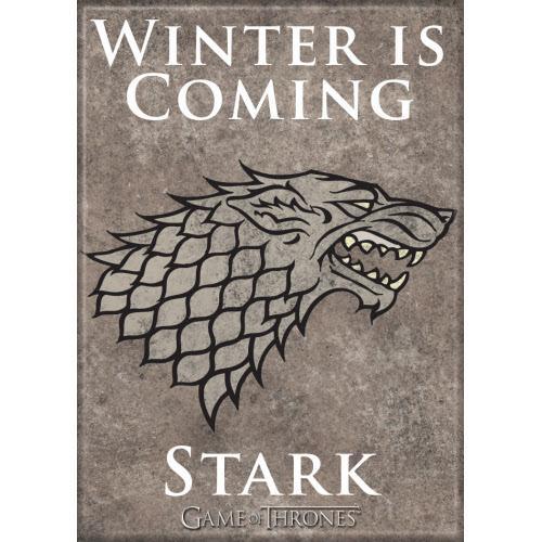 Winter is Coming Stark Magnet