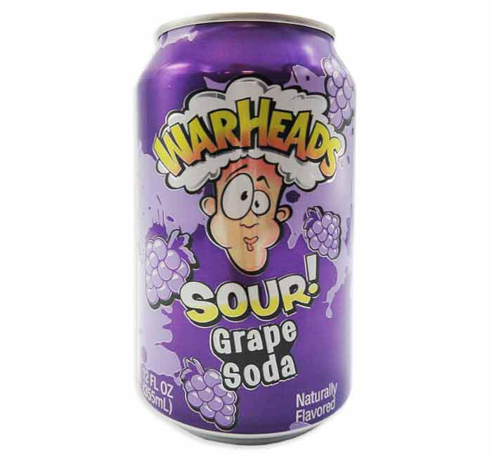 Warheads Soda - Grape