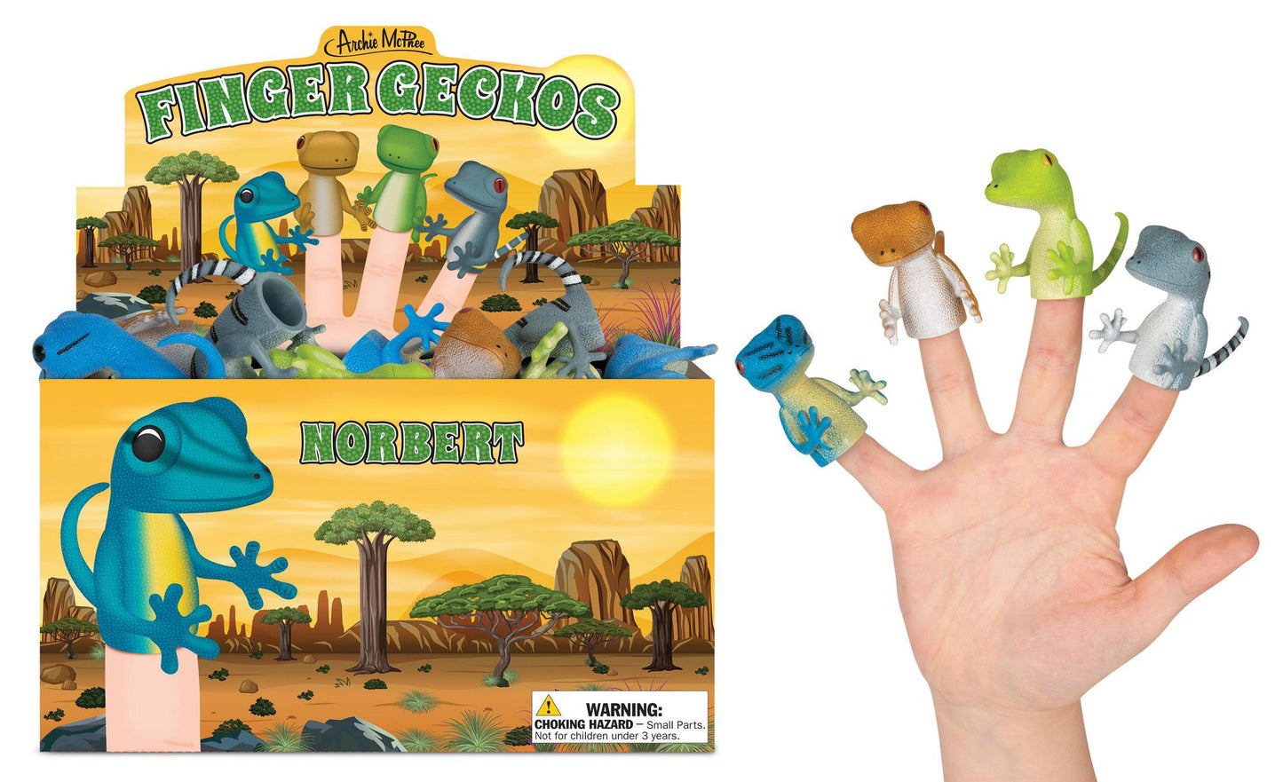 Finger Geckos