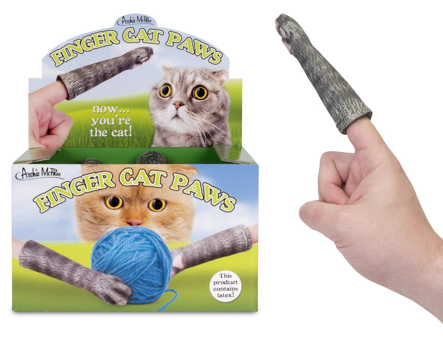 Finger Cat Paws