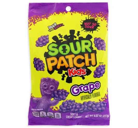 Sour Patch Kids - Grape 8.02 OZ
