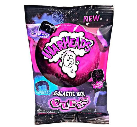 Warheads Galactic Mix Cubes